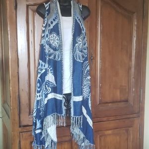 Soft Surroundings Bohemian Sleeveless Topper